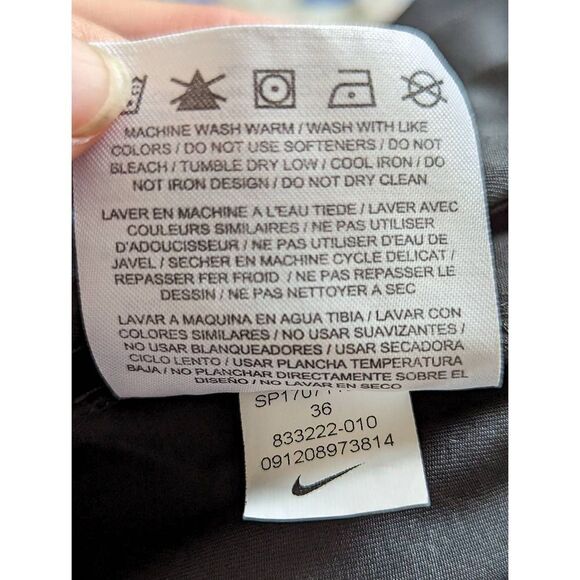 Nike Golf DriFit Standard Fit Mens Black Shorts - Picture 6 of 6